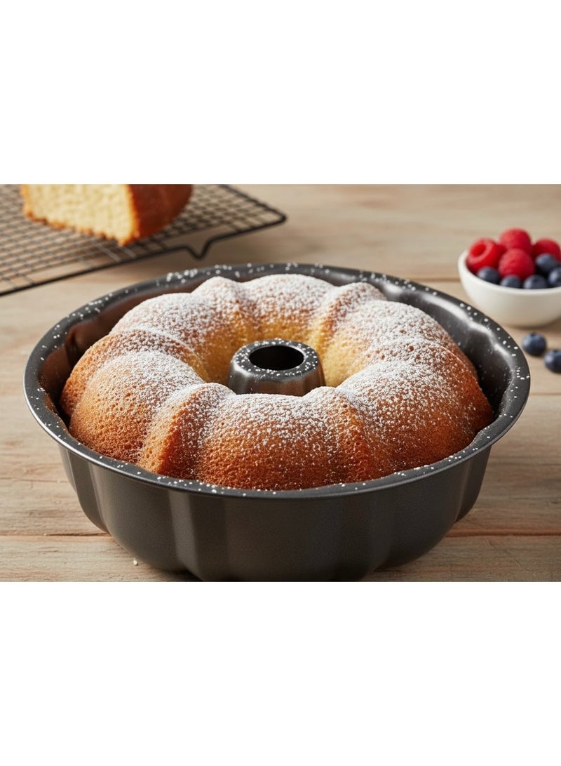 Teflon Coated Metal Cake Mold - Non Stick - Image 1